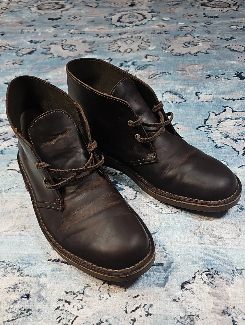Clarks Collection Men's Brown Leather Chukka Boots‎